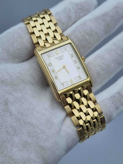 Złoty Zegarek Męski Tissot 14K P585 64,17G 20,5CM