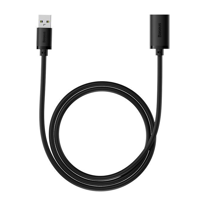 Przedłużacz kabel USB 2.0 1.5m Baseus AirJoy Series - czarny