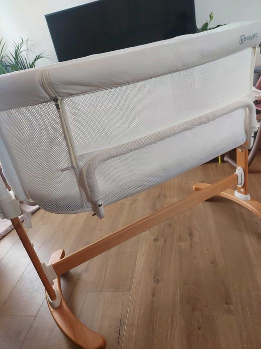 Łóżeczko niemowlęce, dostawka, kołyska, BabyGo Amilia