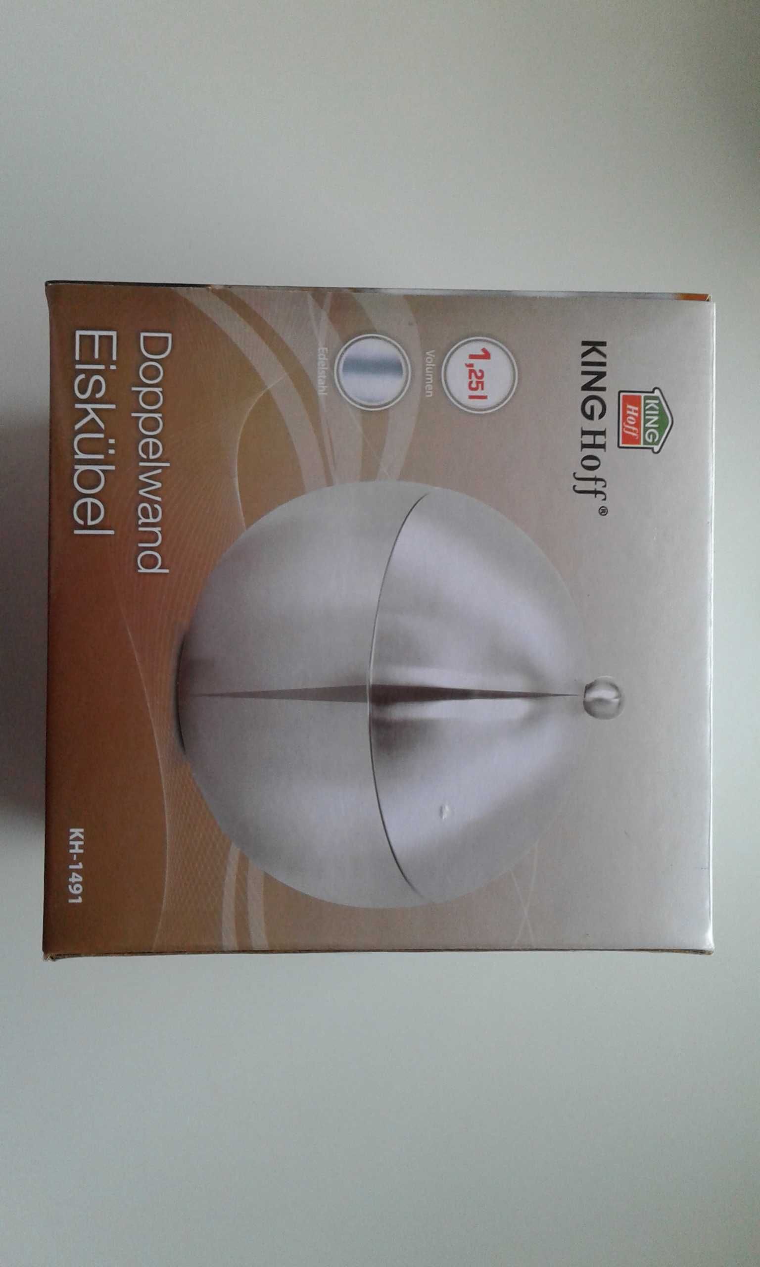 Nowy pojemnik na lód kinghoff 1,25l.