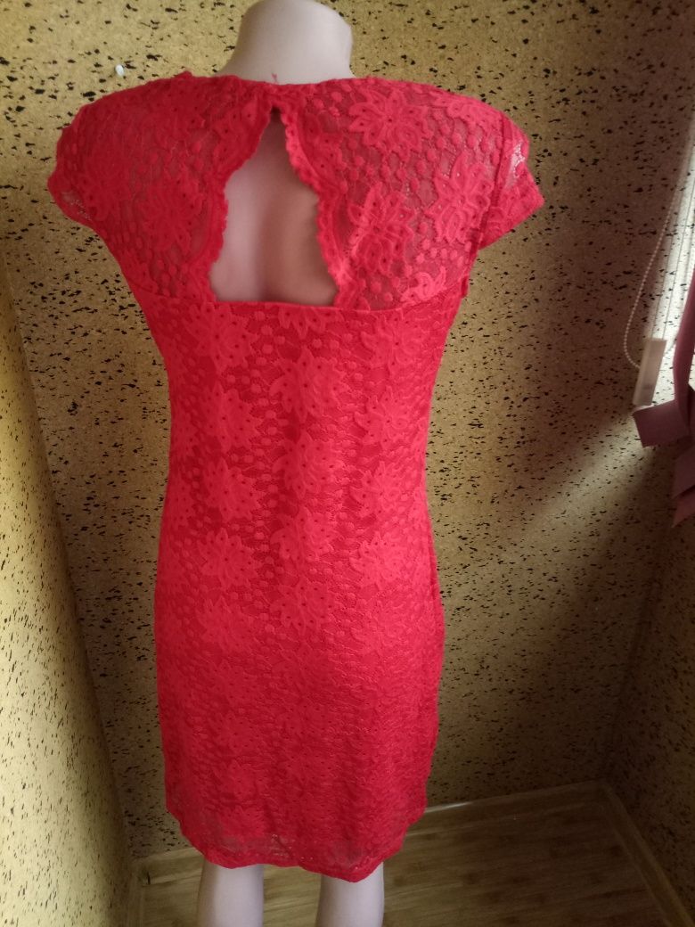 Платья, сукня червона випускна (М)