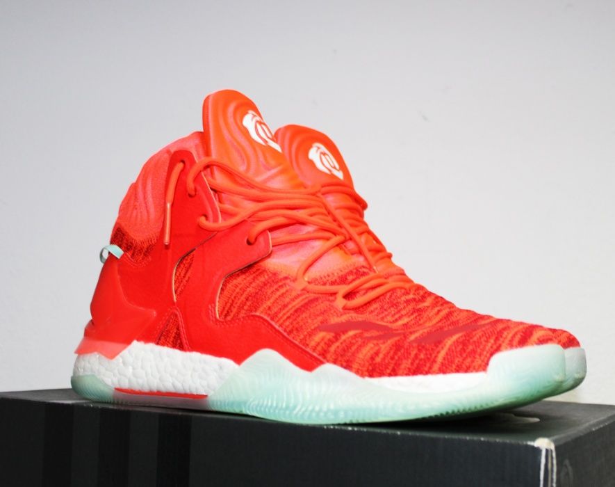 Adidas Rose 7 Boost Solar Red Primeknit Unikatowe 47 1/3 30,5