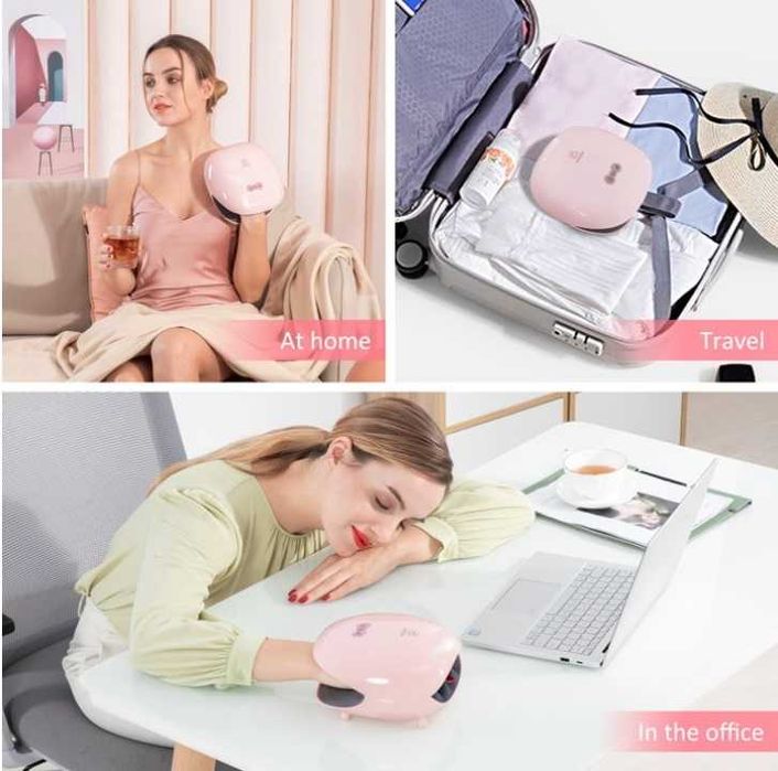 Comfier bezprzewodowy masażer do dłoni z ogrzewaniem CF-4803