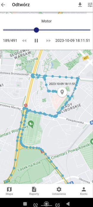 Lokalizator GPS sledzenie podsluch wbudowana bateria