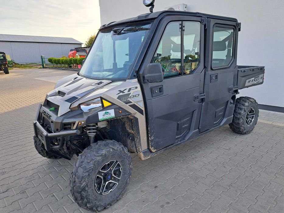 Polaris Ranger XP 1000 CREW 6-osobowy + pług do śniegu