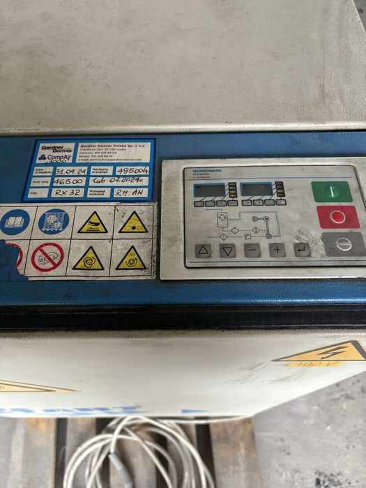 Kompresor sprężarka śrubowa CompAir start 016 11kw 1400l/min