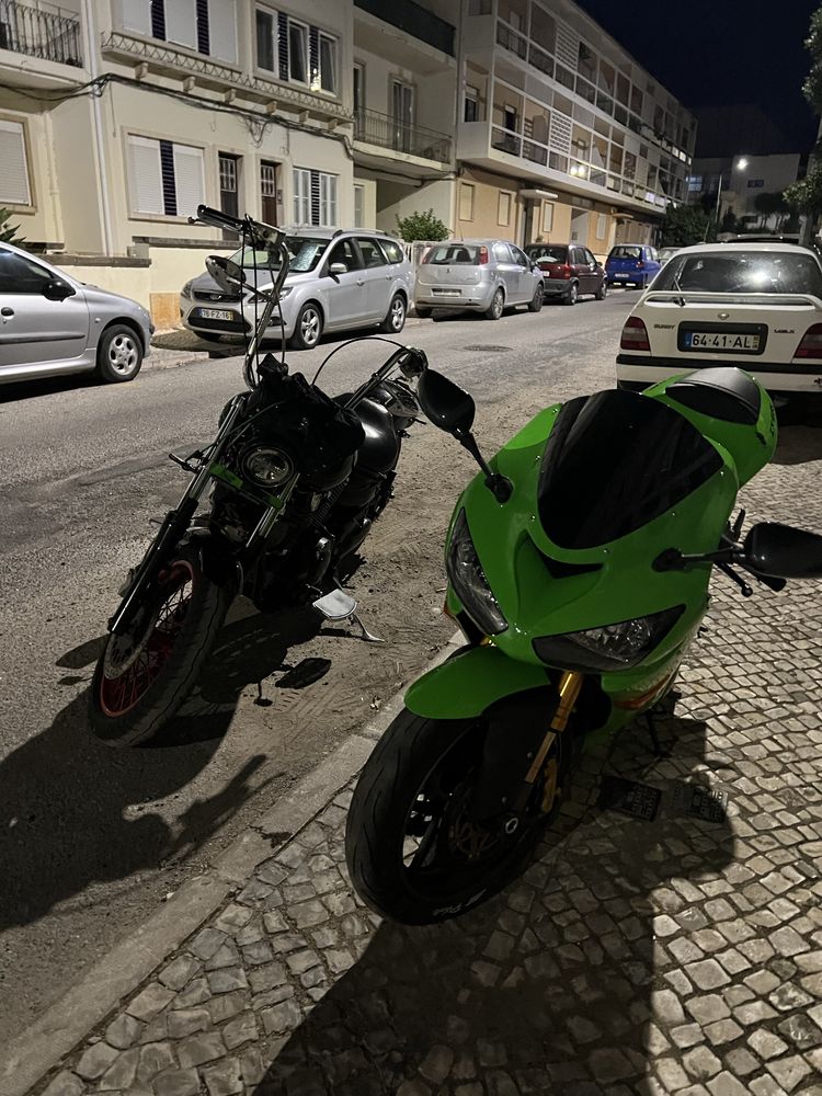 Kawasaki Ninja ZX-6RR 2007 - Vendo/Troco p Dragstar 1100 ou Harley 883