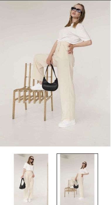 Брюки палаццо нові