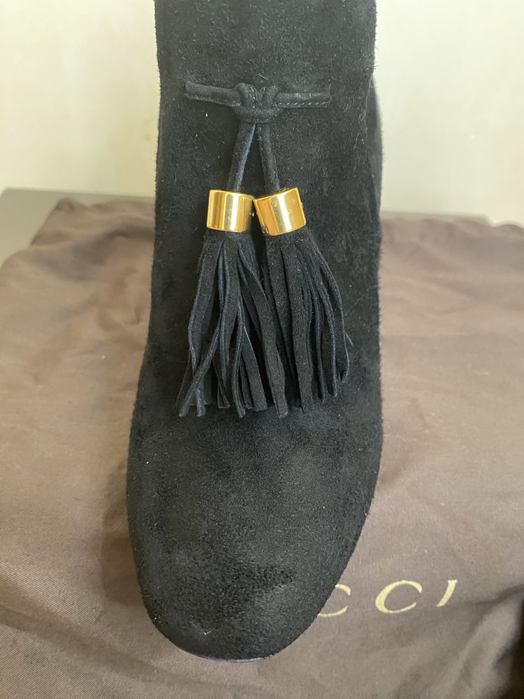 Ботильйони Gucci оригінал (36р) замш