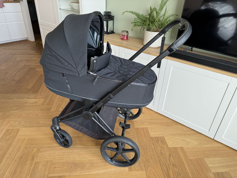 Cybex Priam 2.0 Matt Black gondola i spacerówka