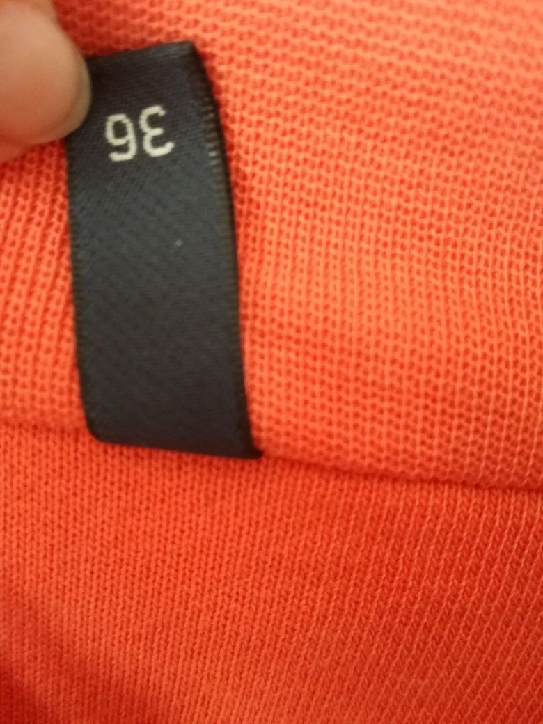 Pomarańczowy sweter Tatuum