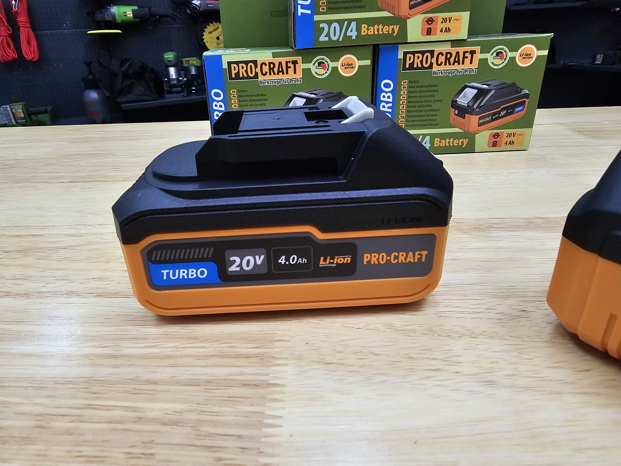 Аккумулятор батарея ProCraft Turbo 20V 2025г. Высокотоковый/ Гарантия