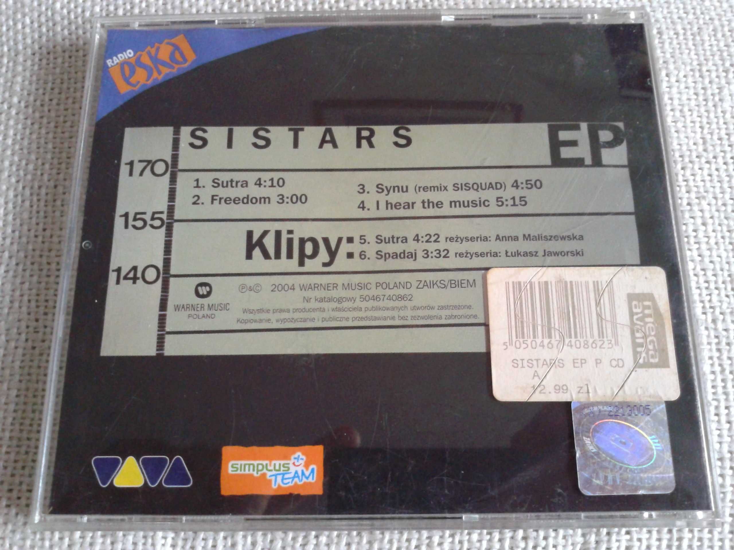 Sistars – EP   CD
