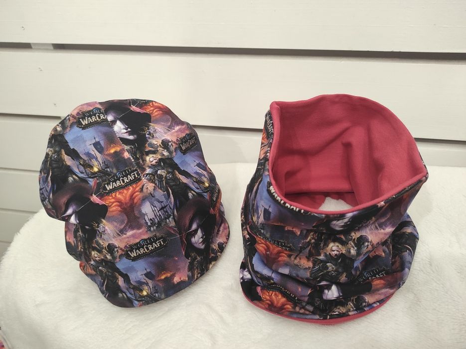 Komplet WarCraft czapka komin 110,116,122,128,134,140,146