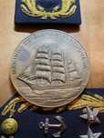 Medalha Marinha de Guerra Portuguesa 1973 Navio Sagres 7 cm Numerada