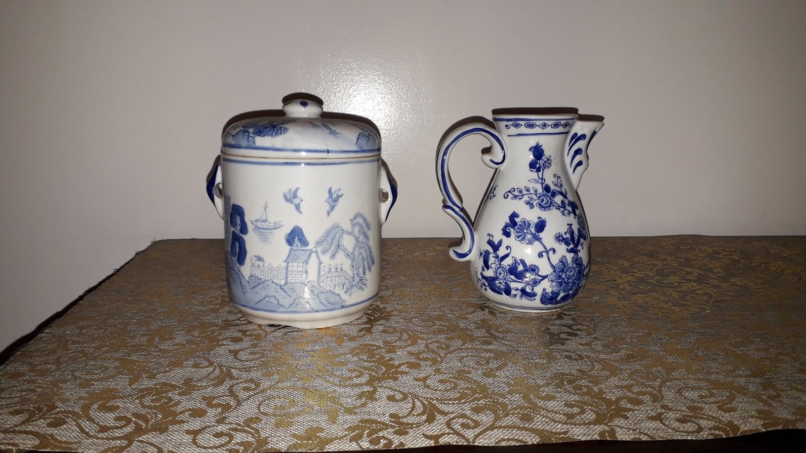 Varias peças em porcelana chinesa