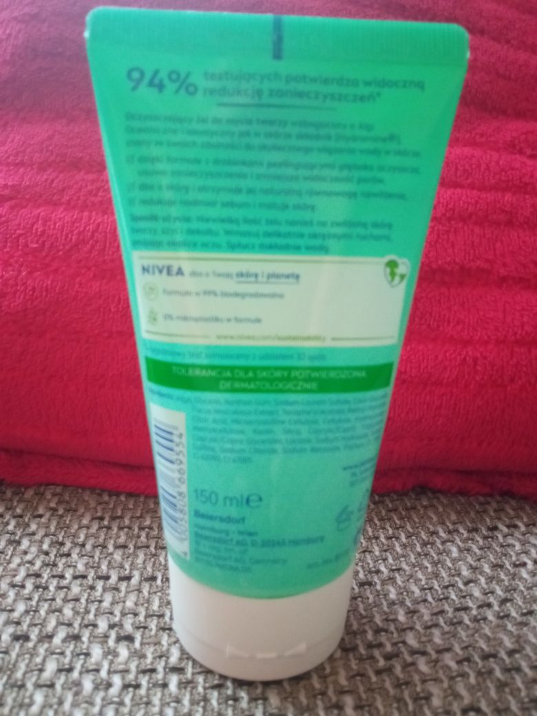 Żel do mycia twarzy Nivea