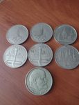 Лот юбилейных рублей и Олимпиады