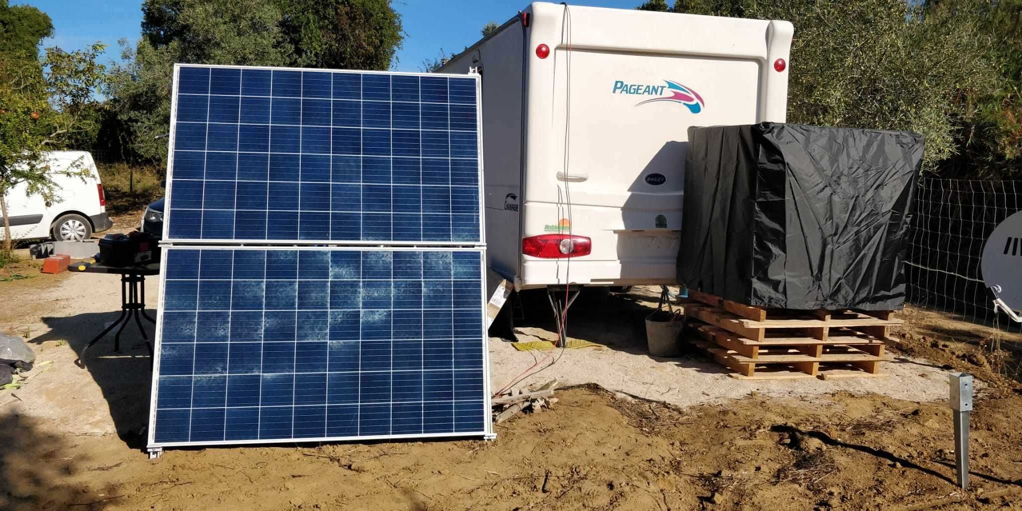 Instalação de Painéis Solares em Autocaravanas