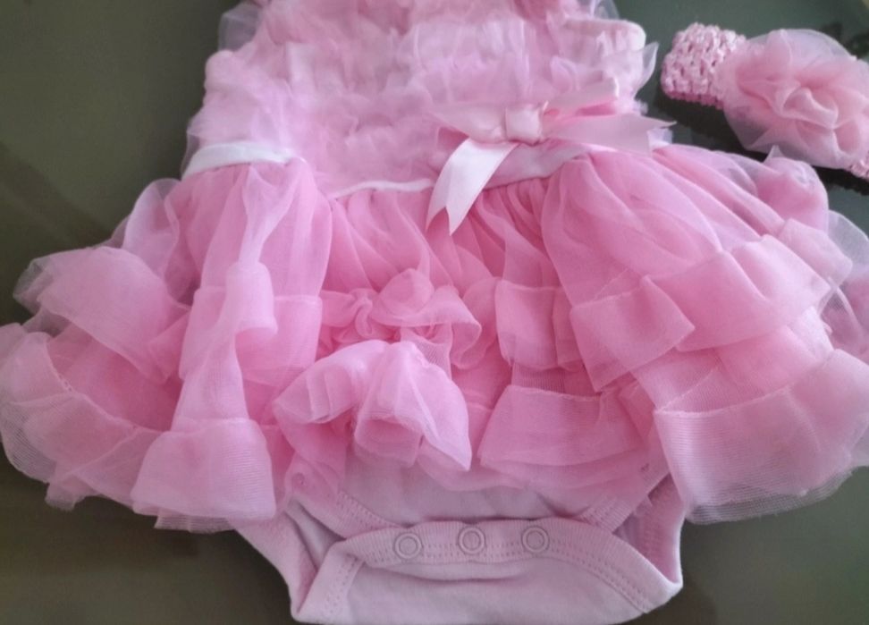 Conjunto menina 1/3 meses novo