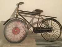 Relogio bicicleta decorativo NOVO ainda embalado