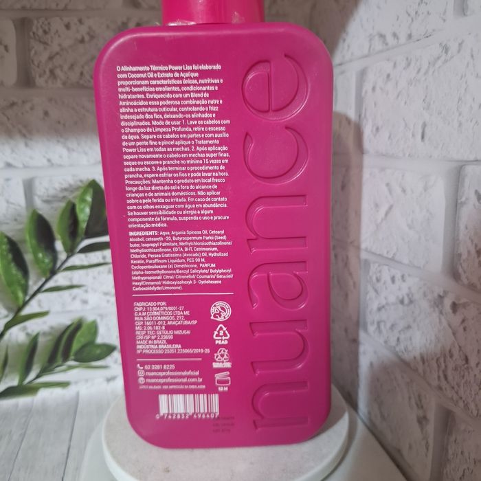 Кератин  для вирівнювання складник Nuance Professional Power Liss Excl
