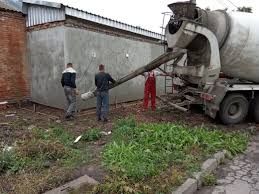 Строительные работы Бетонные работы отмостки вокруг дома фундамент