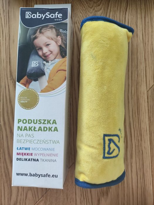 Poduszka nakładka na pas bezpieczeństwa BabySafe