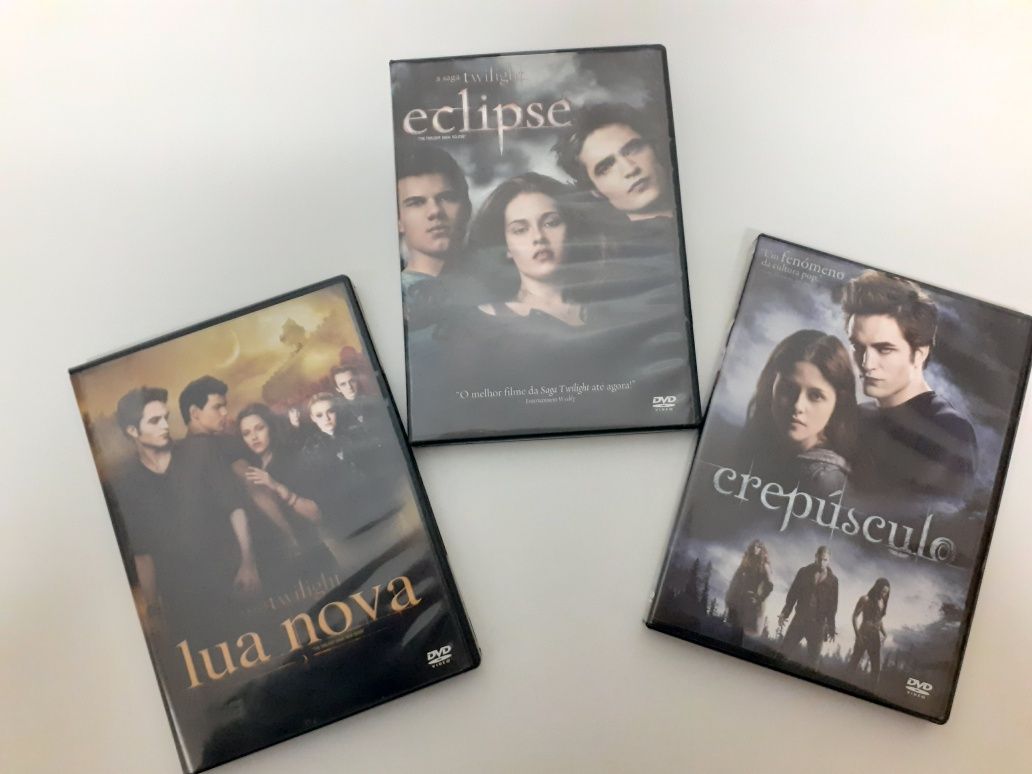 Dvd's originais saga twilight