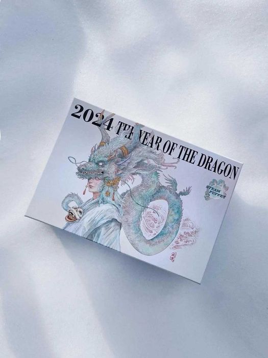 ЗНИЖКА‼️ 40 (25,5 см) Nike Dunk Year Dragon білі кеди найк дракон