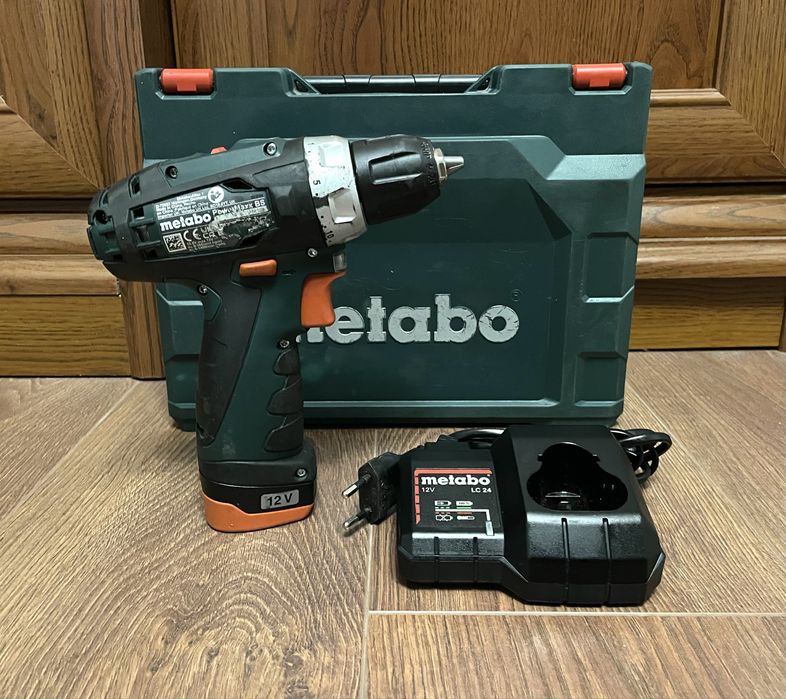 Аккумуляторный шуруповерт Metabo PowerMaxx BS (06.2024 год, 34 Нм)