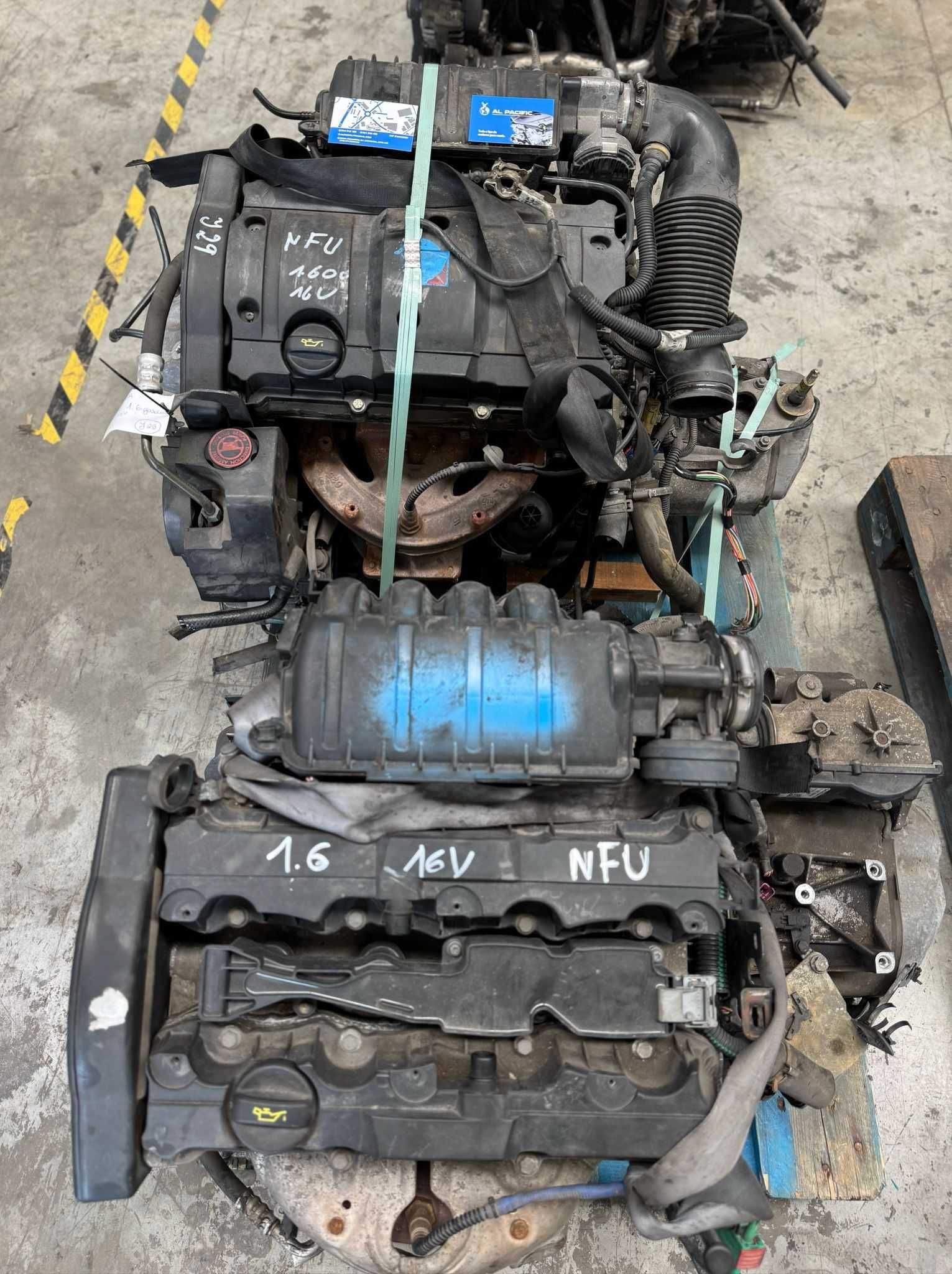 Motor usado Peugeot 206 1.6 16V Ref. NFU