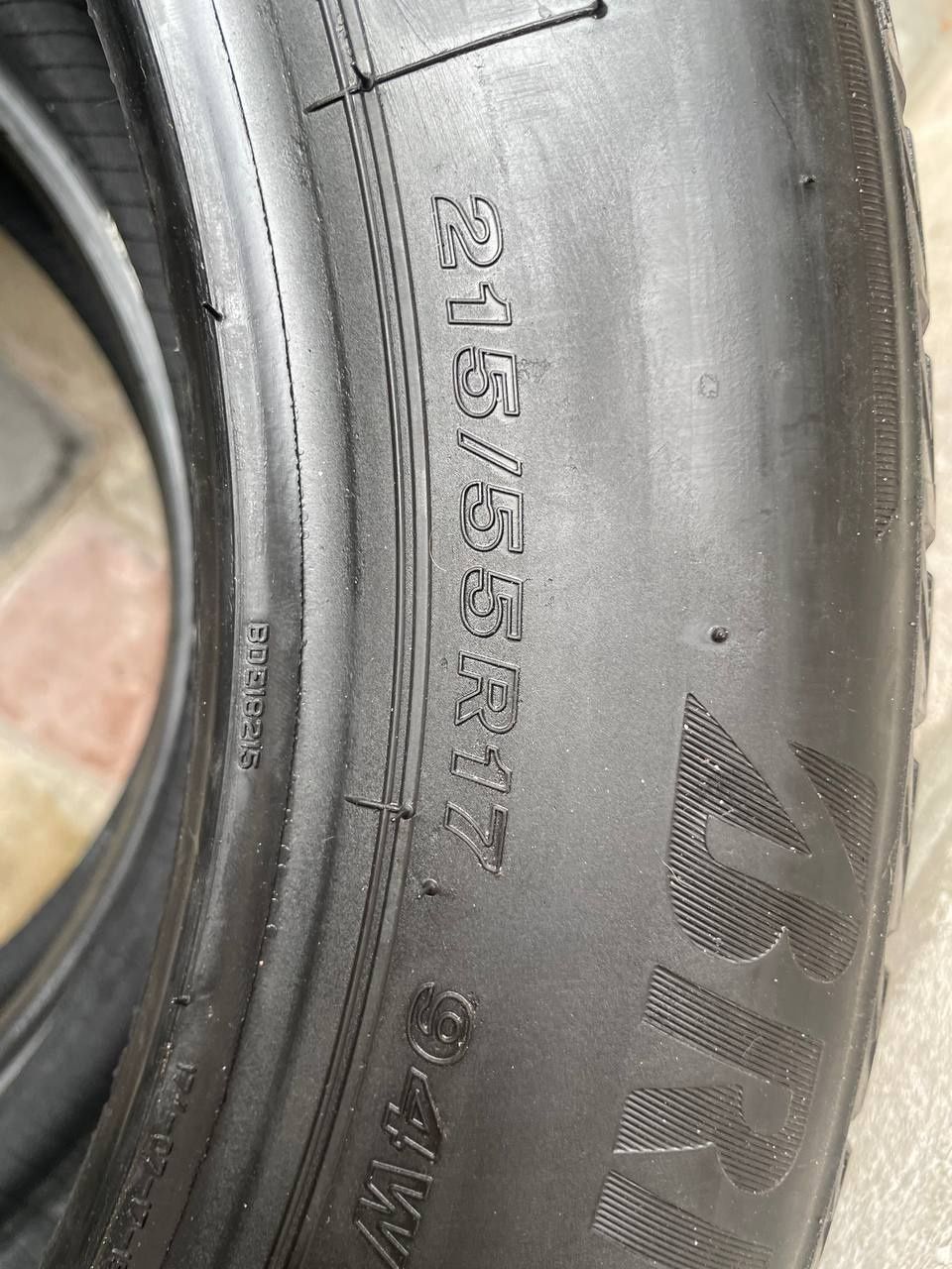 215 55 R17 Brigstone Turanza T005 - 2021 рік