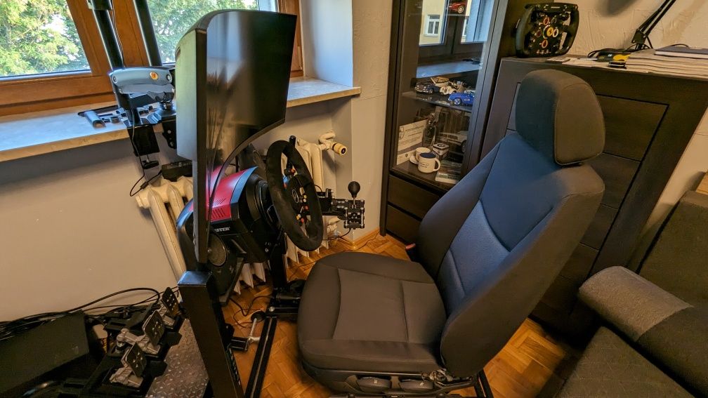 Sim Racing RIG Thrustmaster TS-XW Sparco, F1, T-LCM Monitor 34"