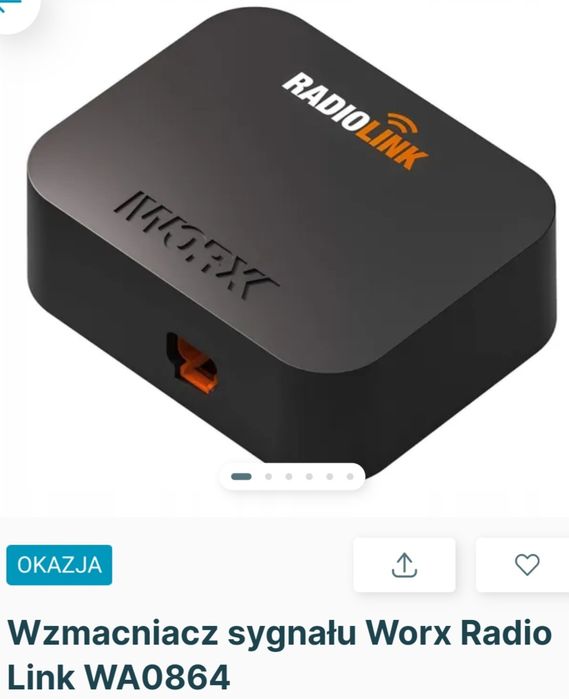 Robot koszący worx landroid 2000 m2