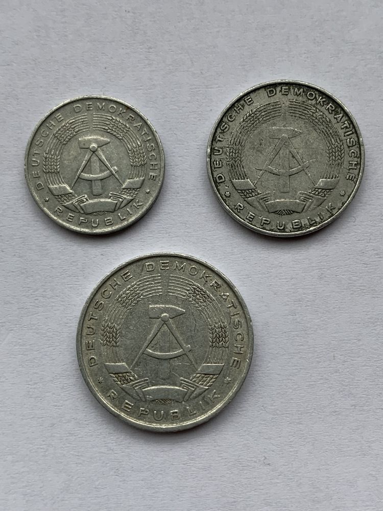 Монеты  ГДР Pfennig