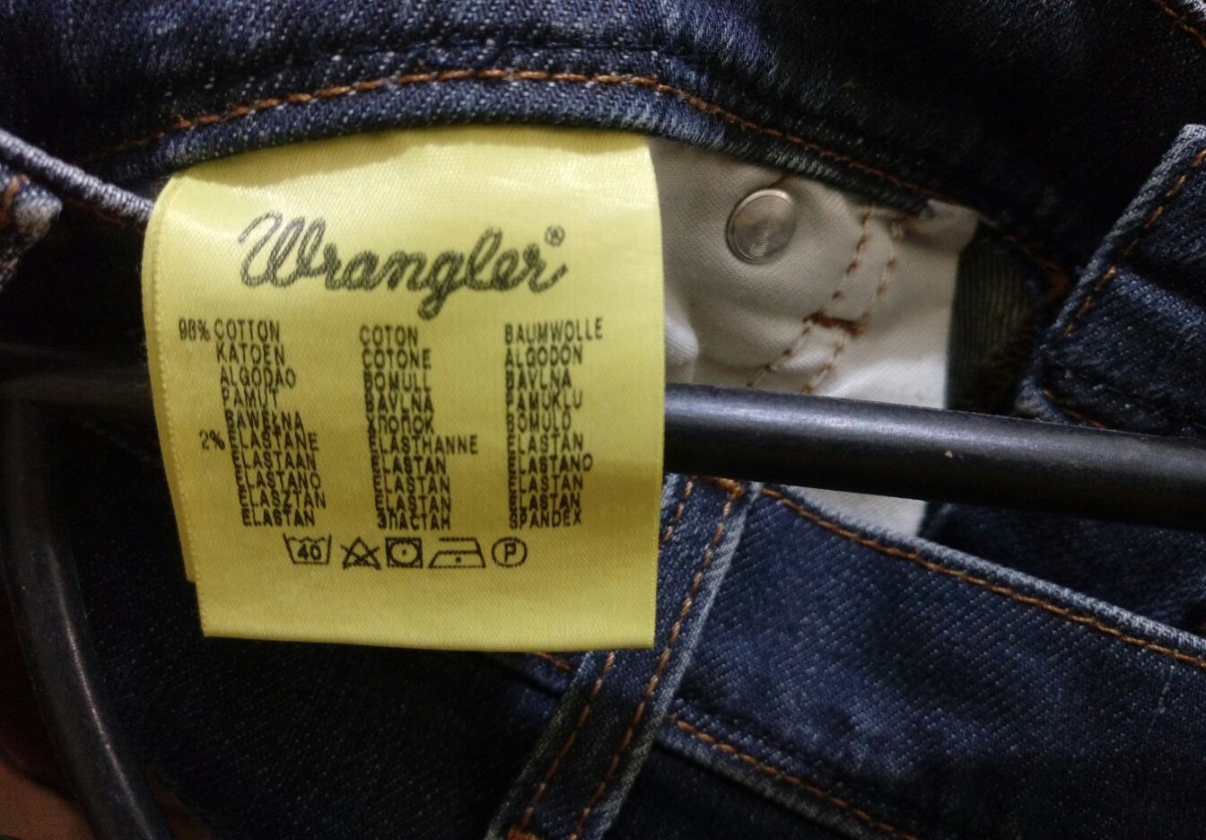 Фірмові чоловічі джинсові шорти Wrangler