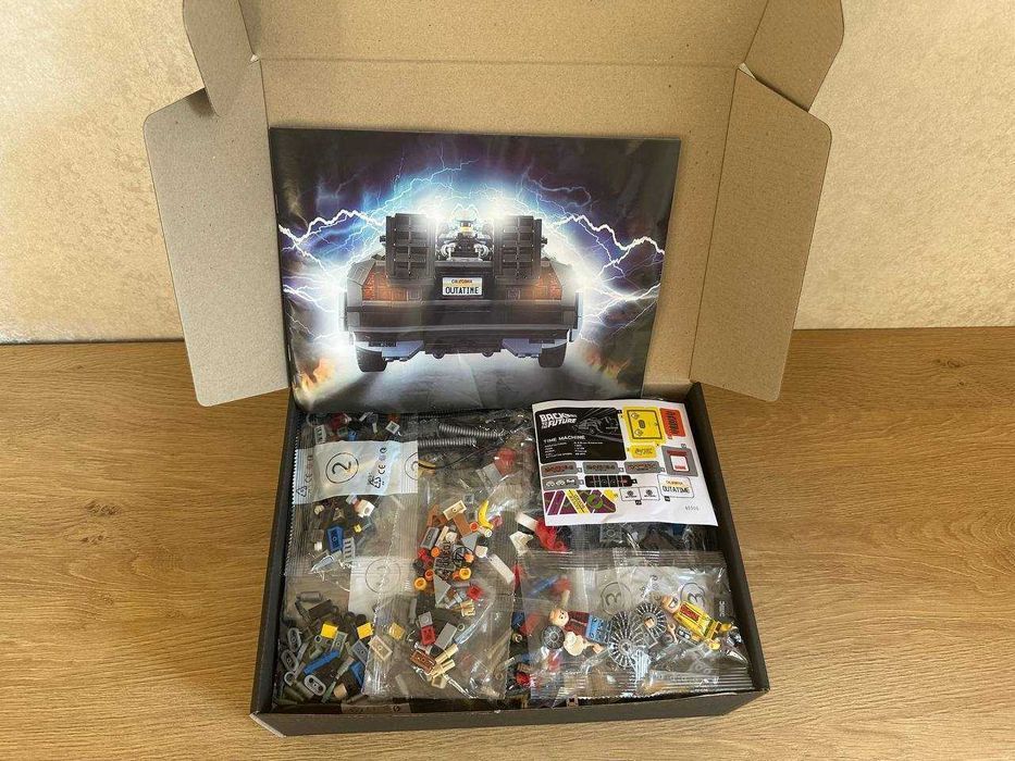 ‼️В КОРОБЦІ‼️Конструктор Back to the Future Time Machine, LEGO 10300