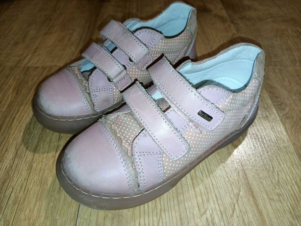 Buty dziewczęce Lasocki j.nowe skórzane wiosenne półbuty 28, 17,6cm