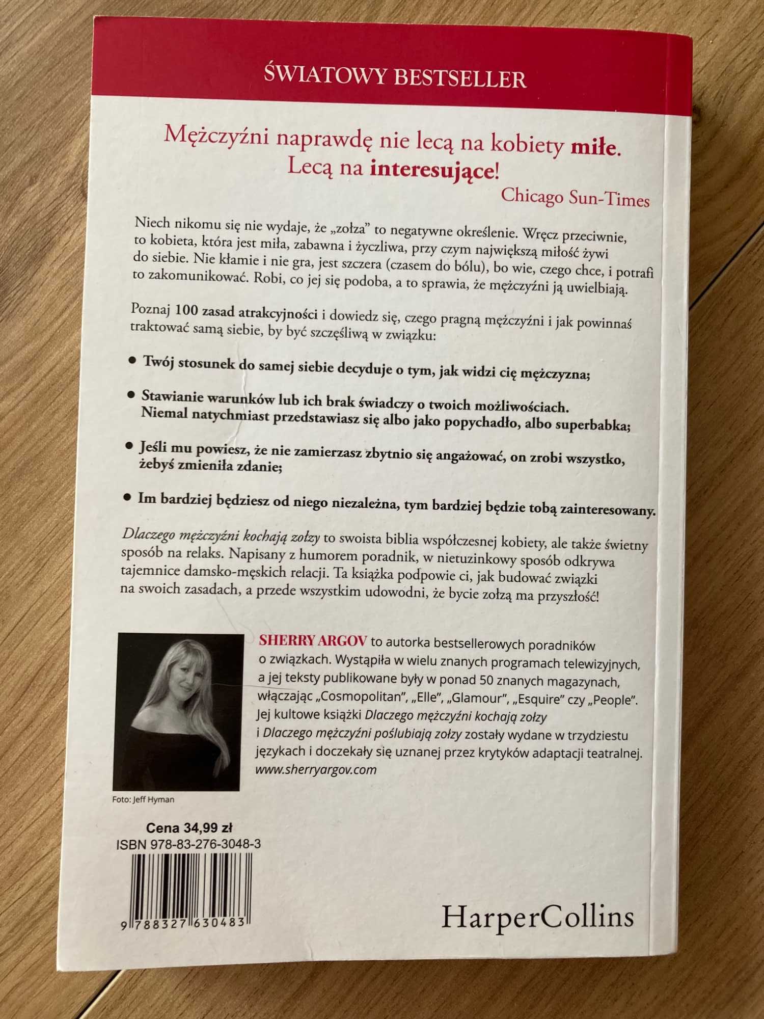 "Dlaczego mężczyźni kochają zołzy" - Sherry Argov