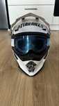 Kask Enduro LS2 MX437 FAST EVO Biały