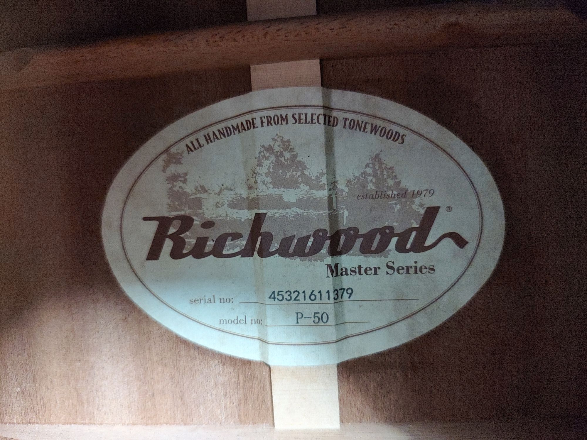 NOWA Richwood P-50 Master Series gitara elektroakustyczna GENIALNA !!