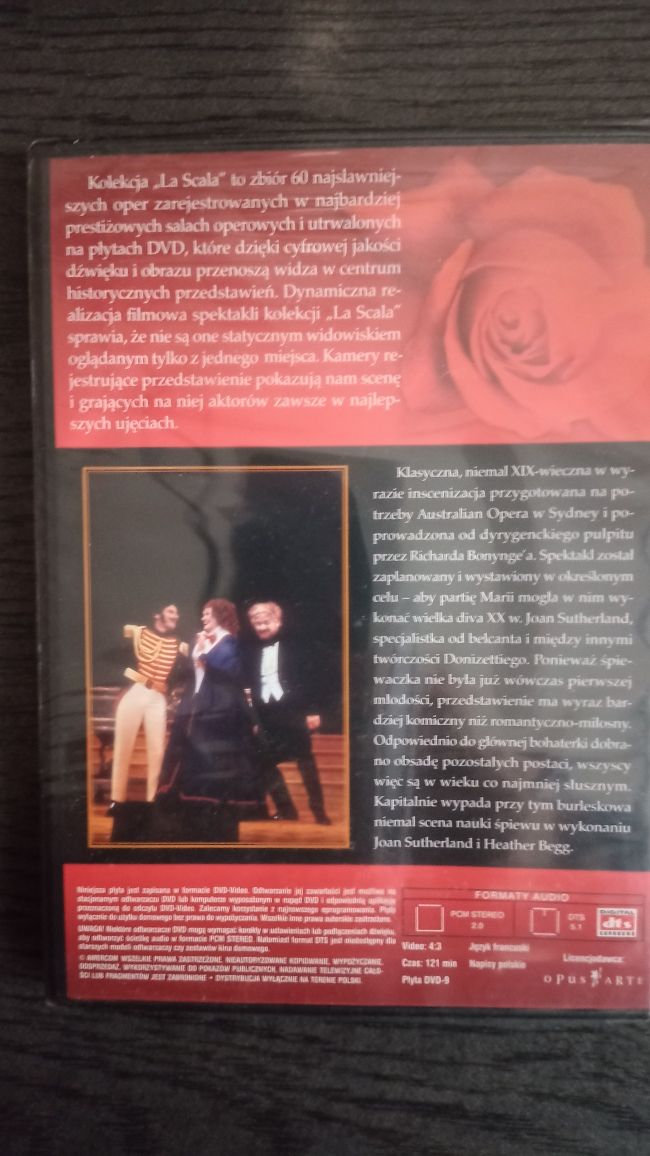 Jezioro łabędzie, Córka pułku - Kolekcja