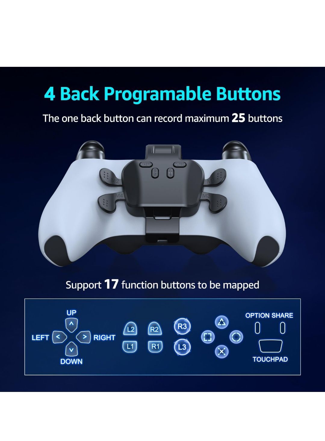 IWGAME Plug And Play Paddles для контролера PS-5.