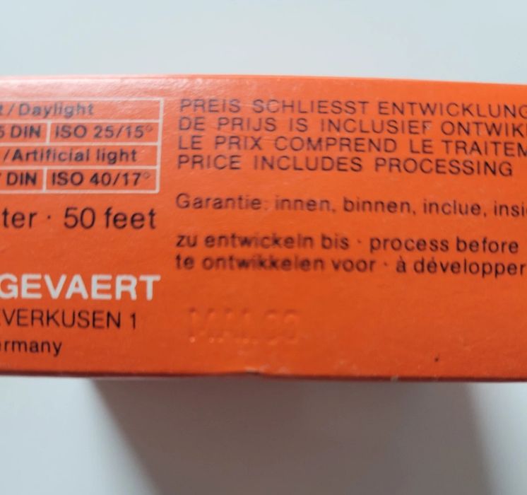 Cassetes filme super 8 AGFA