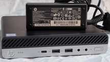 Компьютер HP MP9 G4 i5-8500T 8/128Gb m.2 NVME SSD Wi-Fi VGA неттоп