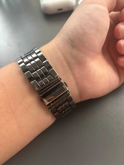 Годинник Tommy Hilfiger чорний