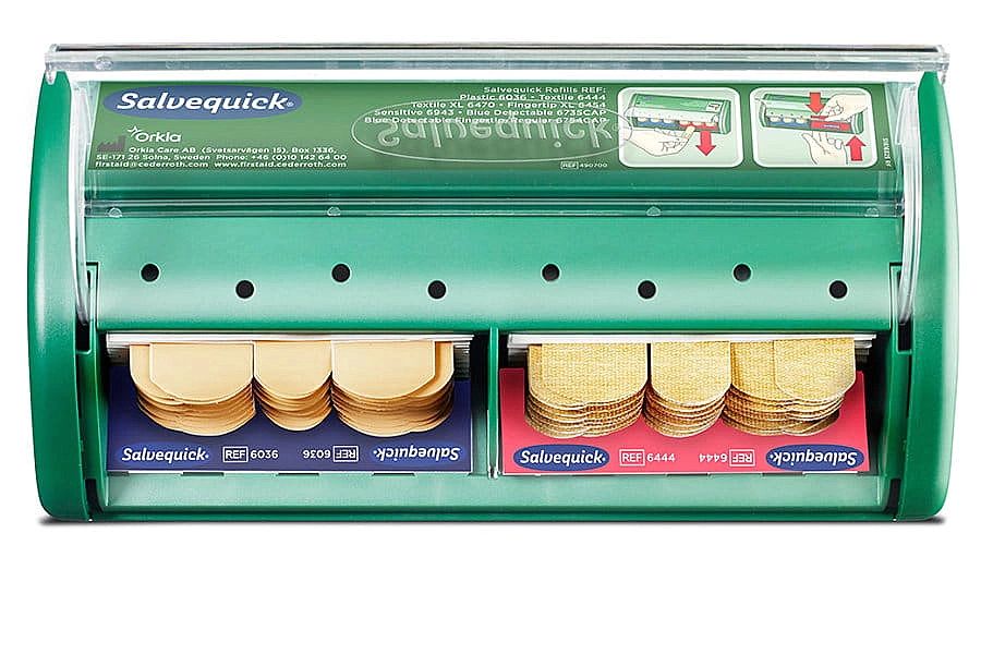 Automat z plastrami opatrunkowymi Salvequick Dispenser Cederroth
