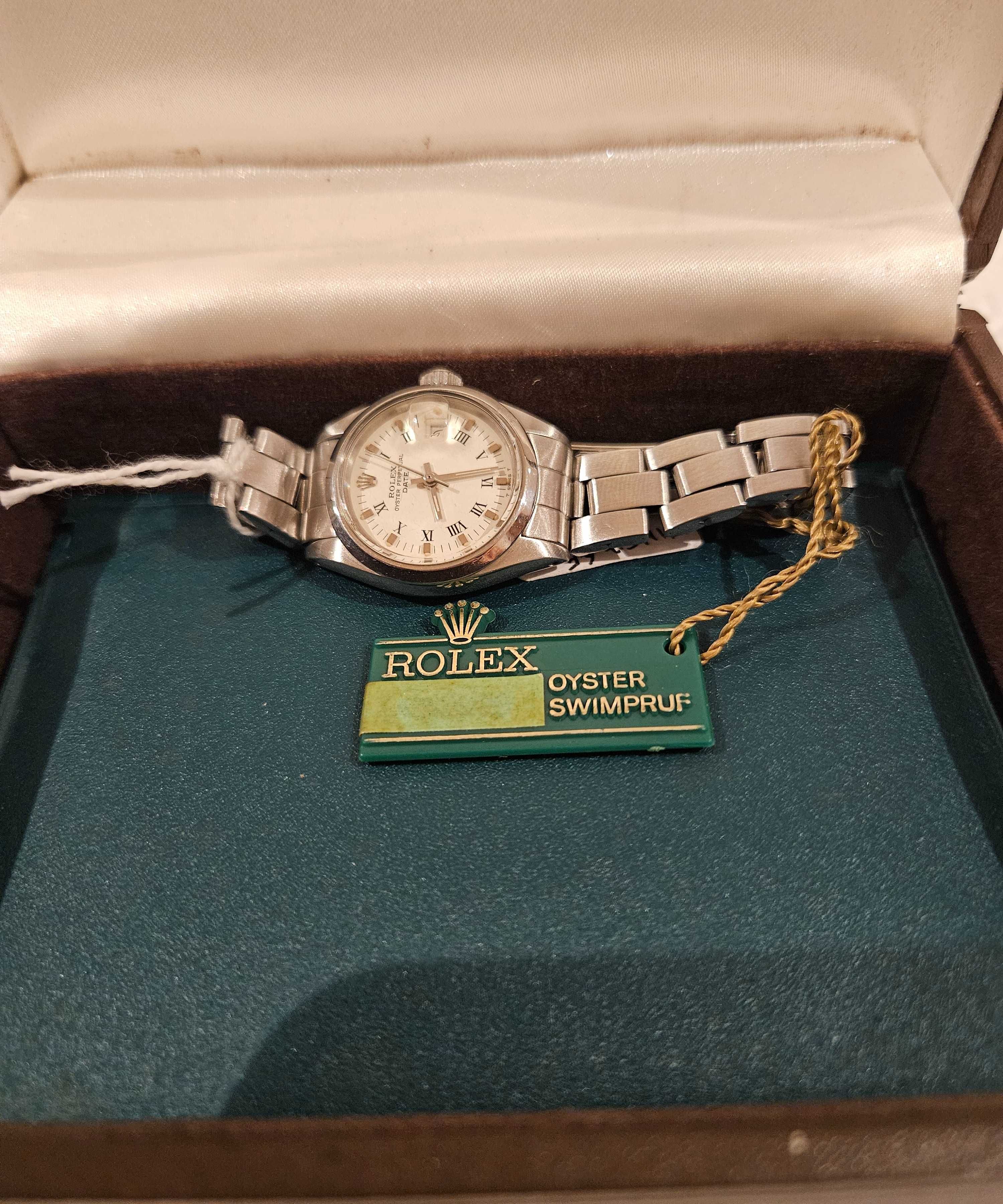 Rolex Lady Date Vintage Ref. 6919 de 1977  AÇO com 26mm