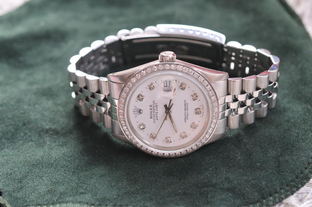 Rolex Datejust 16030 diamenty 36mm icet